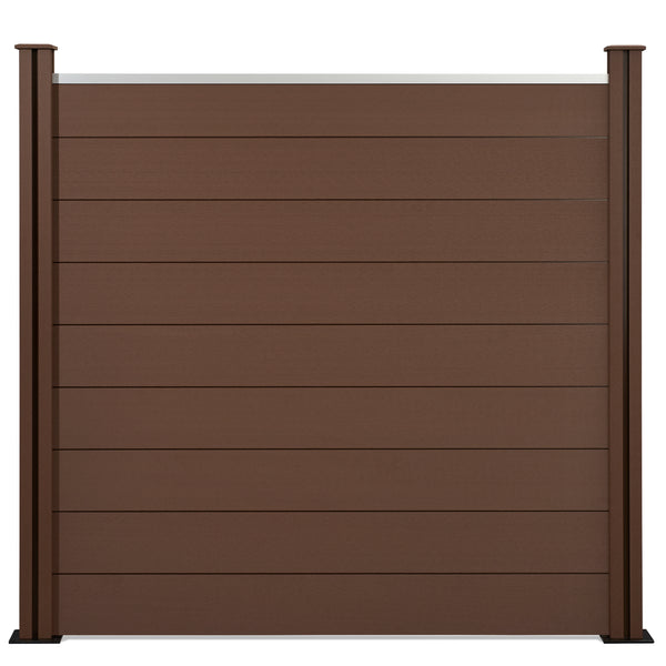 Braun-Zaunelemente-WPC-frontal001