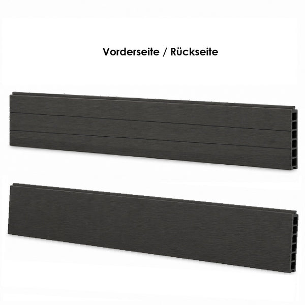 Zaunpaneele Classic L 180cm H 20cm