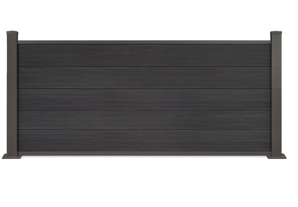 ▶️ Höhe: 0,84m - Vorgartenzaun Excellent 840x 1800 mm verschiedene Farben. Pfosten in Anthrazit