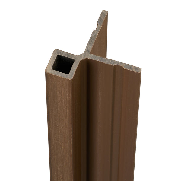 Eckprofil Fassade braun