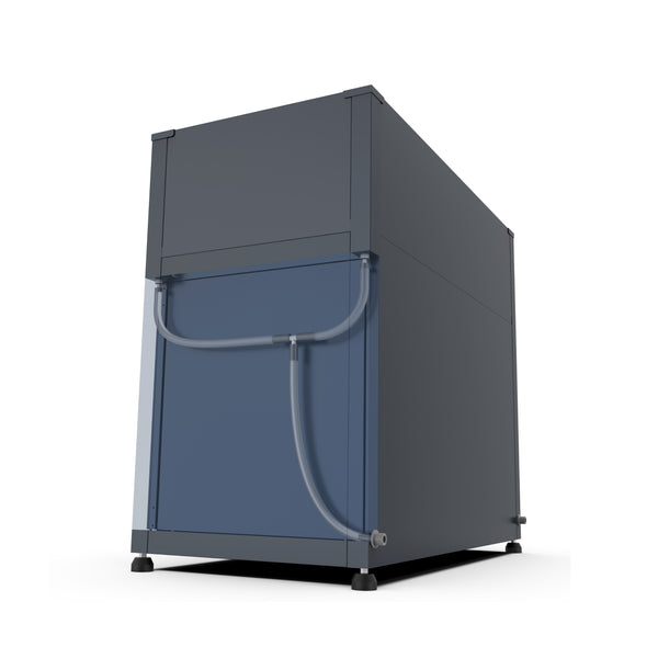 Hochbeet 100×50×85 cm Anthrazit RAL7016 mit Unterschrank Garten und Terrasse