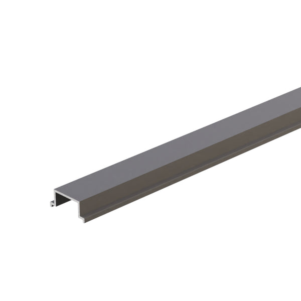 Pfosten-Abdeckleiste 2500x20x10mm in Anthrazit