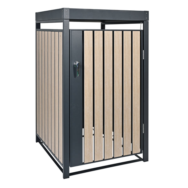 Stahlhaus-1-Tuer-Buche