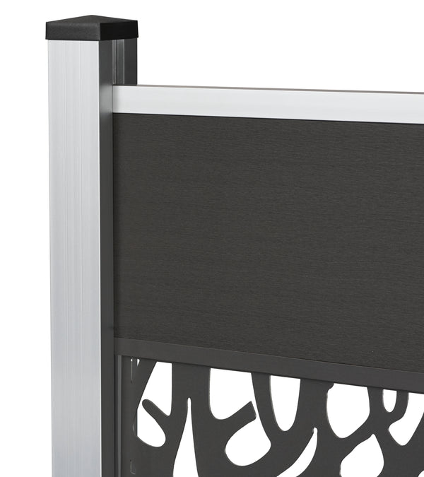 anthrazit-pfosten-silber-Zaunelemente-detail001