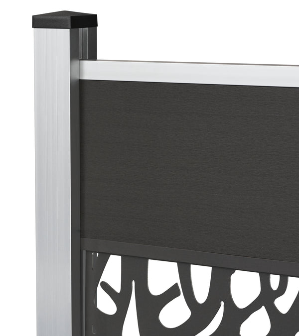 anthrazit-pfosten-silber-Zaunelemente-detail001