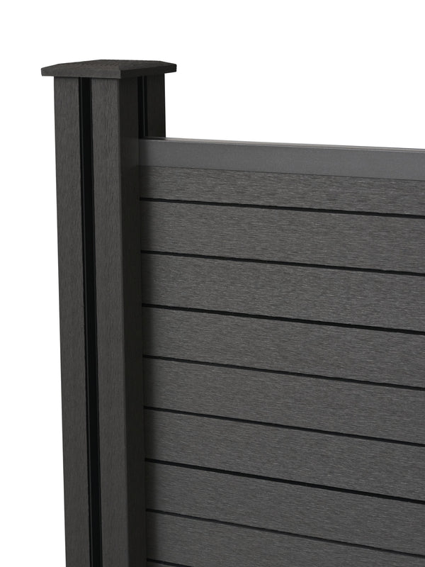 classic-anthrazit-forderseite-Zaunelemente-WPC-detail001