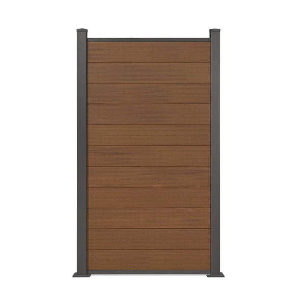 Coex halbes Element Eleganz, 180x90cm inkl. Aluminium Pfosten