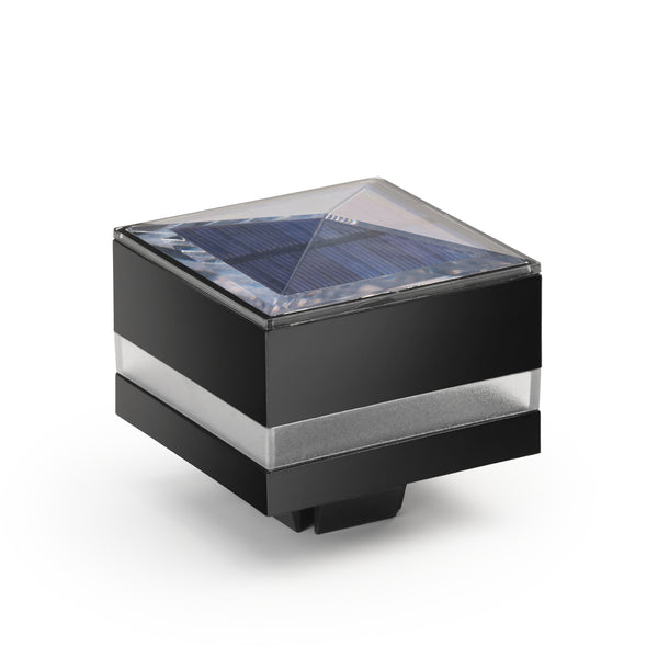 LED Solar-Leuchte für Naboca Aluminium Pfosten in Anthrazit