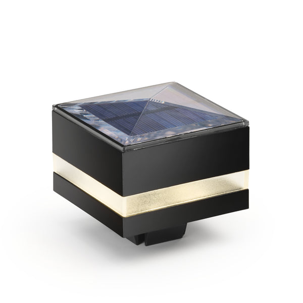 LED Solar-Leuchte für Naboca Aluminium Pfosten in Anthrazit