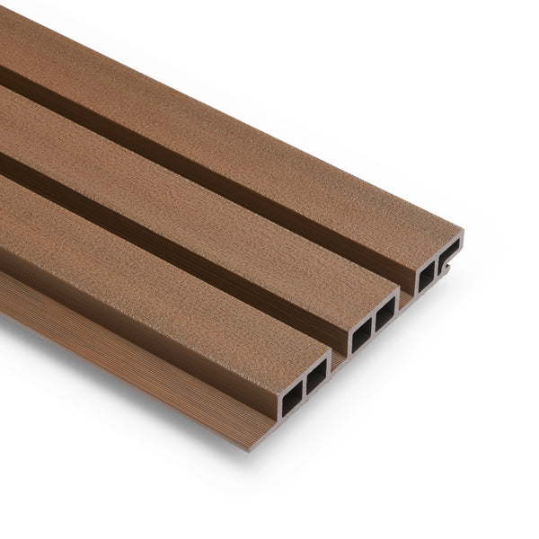 COEX WPC Fassadenpaneele (breit) in Braun 2900 x 210 x 25mm