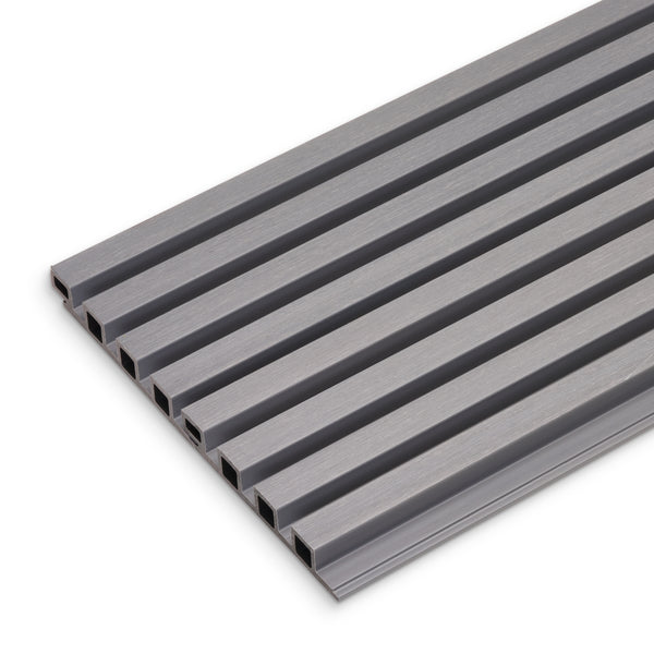 COEX WPC Fassadenpaneele (schmal) in Grau 2900 x 170 x 25mm (Deckmaß 160mm)