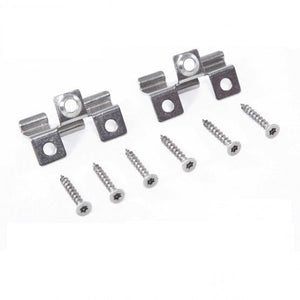 Clips für WPC Terrrassendielen verschieden Größen und Ausführungen