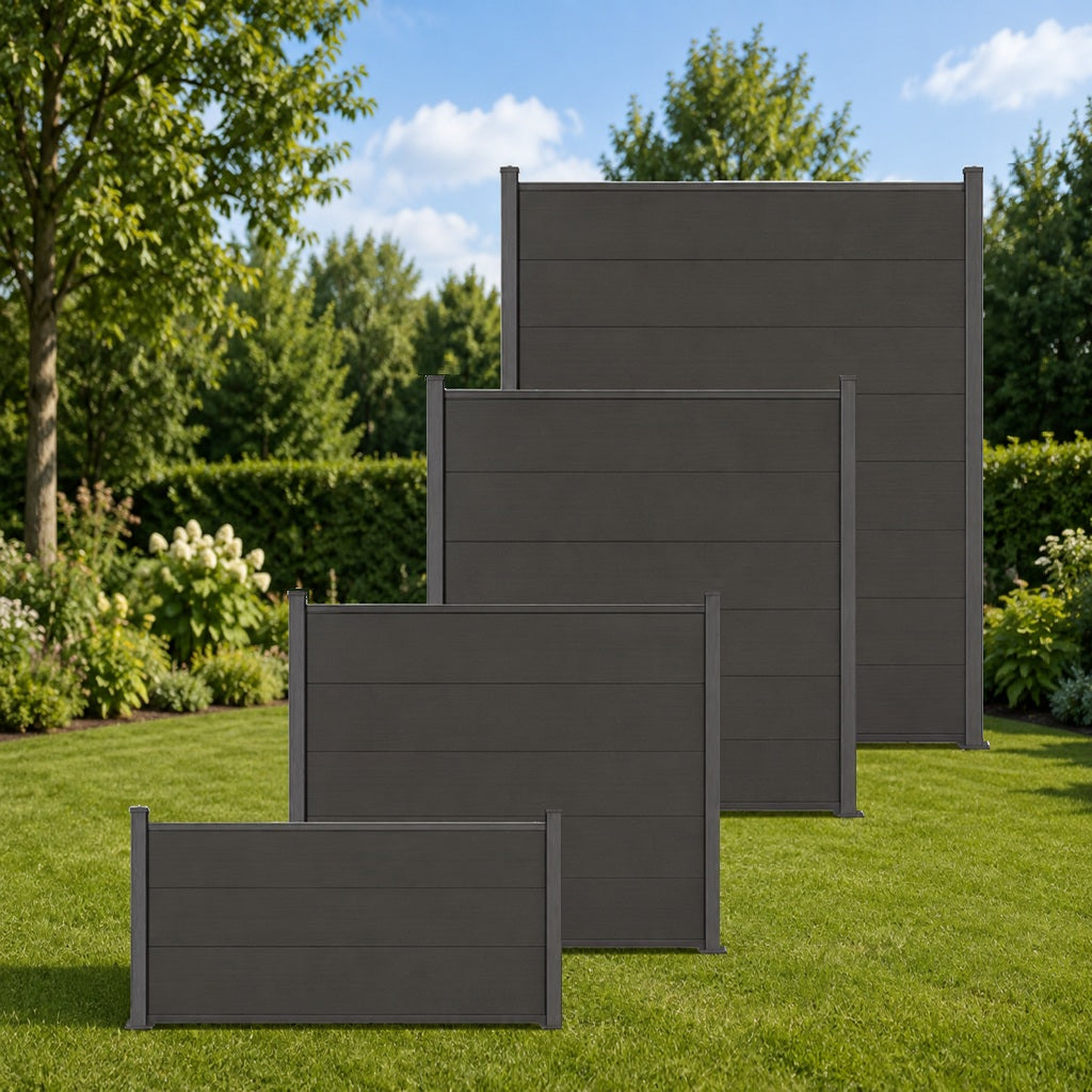 Individuelle Zaunhöhen von 120 bis 198 cm
