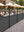 Gastro-Zaun WPC CoEx 150x180cm Vertico mit 50cm Plexiglasscheibe