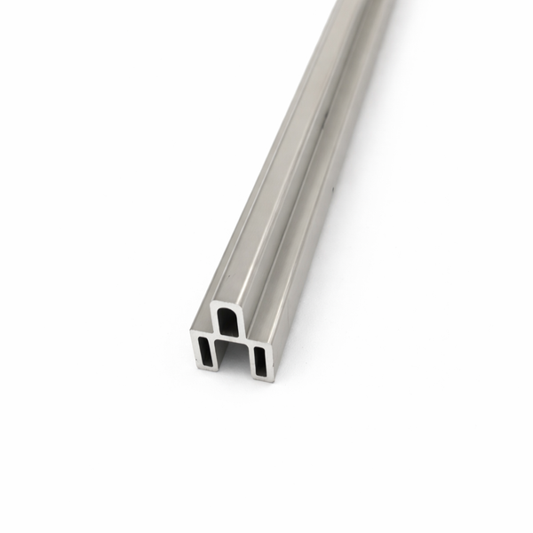 Lignes Zwischenleiste 1800x20x10mm Silber Dekorleiste für Naboca Zäune