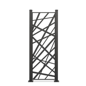 Abstraktgitter zur aufrechten Montage