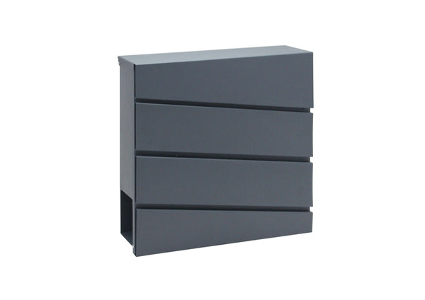 Briefkasten Anicht von der Front schräg