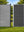COEX halbes Zaunelement Brillant WPC Zaun Komplett-Set H:180cm B:97cm