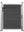▶️ Höhe: 1,20m - CoEx Aluminium Gartentor Bausatz 120cm x 90cm in Silber
