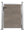 ▶️ Höhe: 1,20m - CoEx Aluminium Gartentor Bausatz 120cm x 90cm in Silber