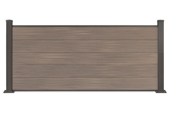 ▶️ Höhe: 0,84m - Vorgartenzaun Excellent 840x 1800 mm verschiedene Farben. Pfosten in Anthrazit