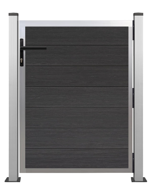 ▶️ Höhe: 1,20m - CoEx Aluminium Gartentor Bausatz 120cm x 90cm