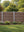 WPC Sichtschutzzaun Excellent 180 x 180 cm Braun Naboca COEX
