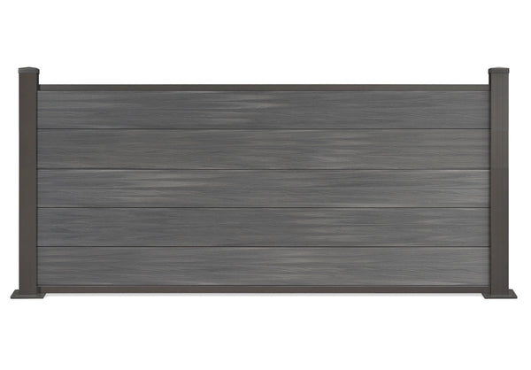 ▶️ Höhe: 0,84m - Vorgartenzaun Excellent 840x 1800 mm verschiedene Farben. Pfosten in Anthrazit
