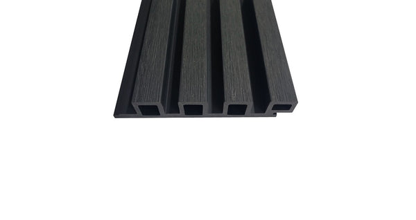 COEX WPC Fassadenpaneele in Anthrazit 2900 x 170 x 25mm (Deckmaß 160mm)