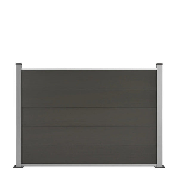 1,30m Zaun in Anthrazit