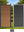 COEX halbes Zaunelement Vertico CoEx Zaun Komplett-Set H:175cm B:97cm