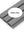 Muster WPC Fassadenverkleidung 21 cm in Grau