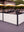 Gastro-Zaun WPC CoEx Excellent in Anthrazit mit Plexiglasscheibe 150x180cm